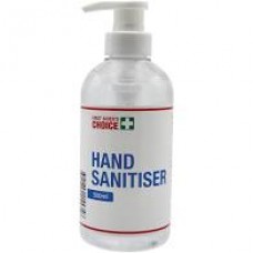 Hand sanitizer gel First Aiders Choice 70% isopropyl alcohol